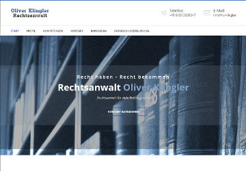Rechtsanwalt Oliver&nbsp;Klingler
