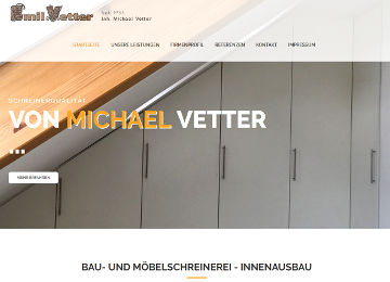 Bau- und M&ouml;bel-Schreinerei Vetter
